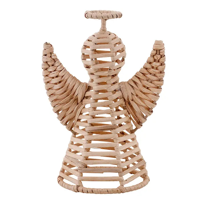 Santa Barbara Design Studio Wicker Angel - 8.25" H