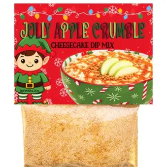 Carmie's Kitchen Jolly Apple Crumble Cheesecake Dip Mix - Holiday Collection