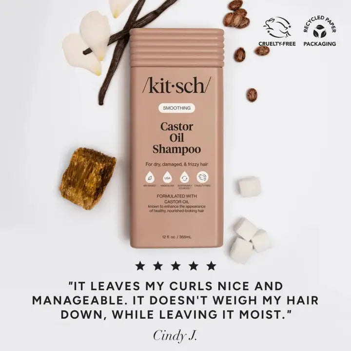 Kitsch Smoothing Castor Oil Shampoo
