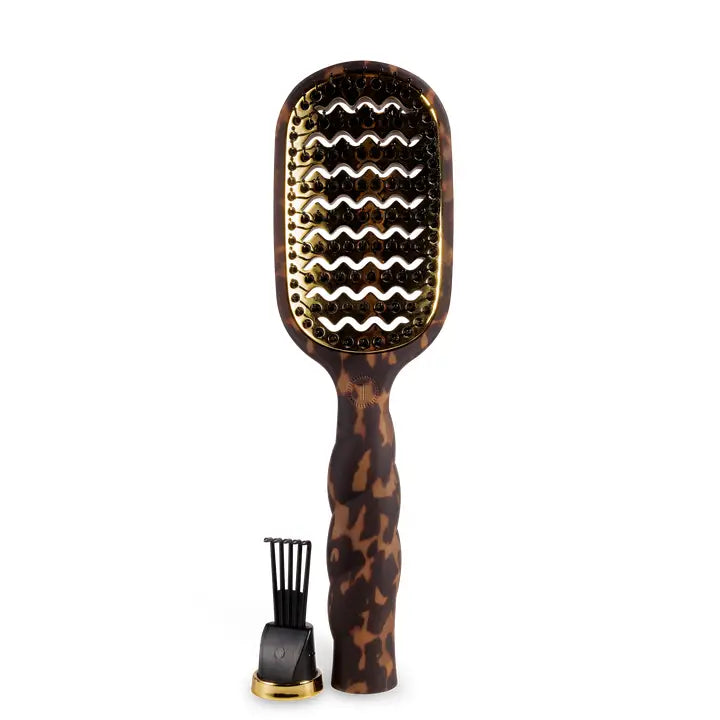 Teleties Vented Hair Brush | Tortoise