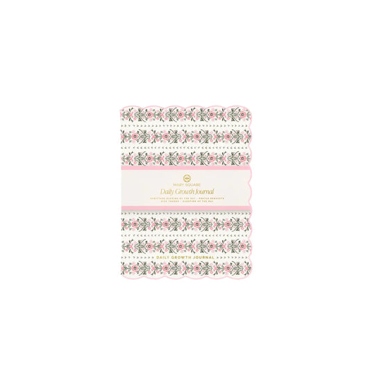 Mary Square Daily Growth Journal | Garden Row Pink