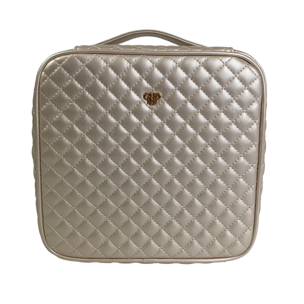 PurseN Mini Diva Makeup Case - Pearl Quilted