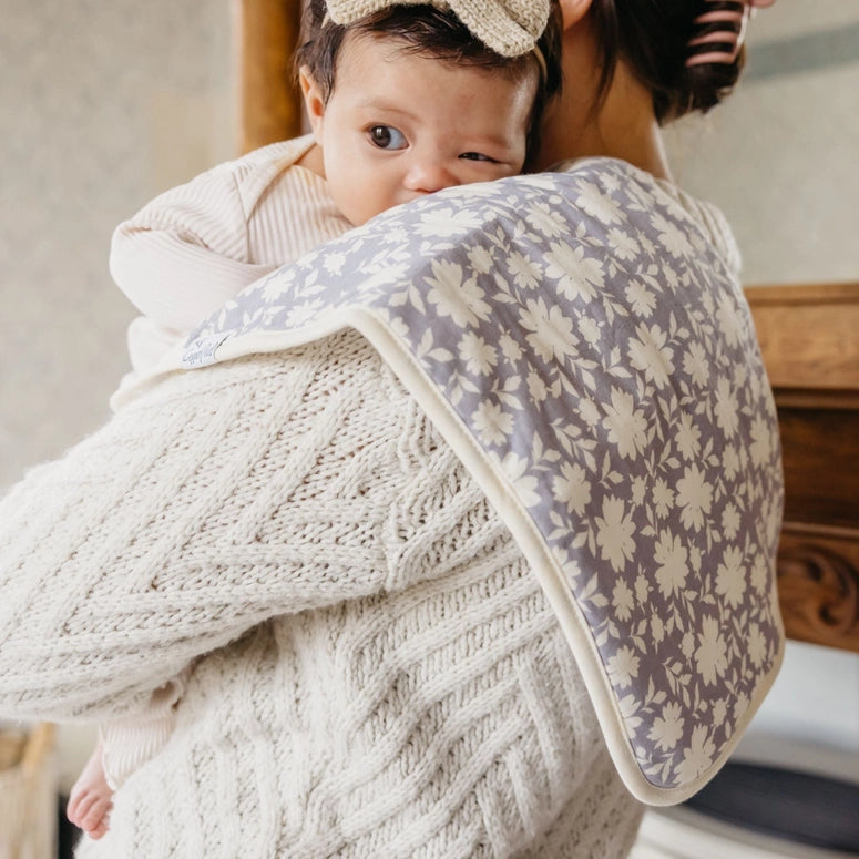 Copper Pearl Premium Burp Cloths - Lacie