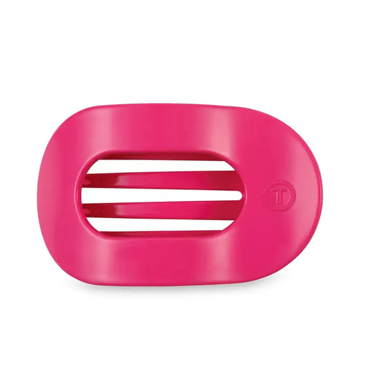 Teleties Flat Round Hair Clip | Large | Tropical Punch