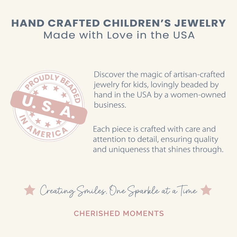 Cherished Moments Girls Sterling Silver Dainty Pink Pearl Bracelet Baby Gift