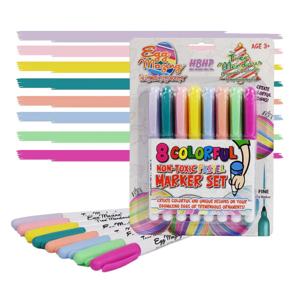 The Eggmazing Egg Decorator Pastel Marker Replacement Set