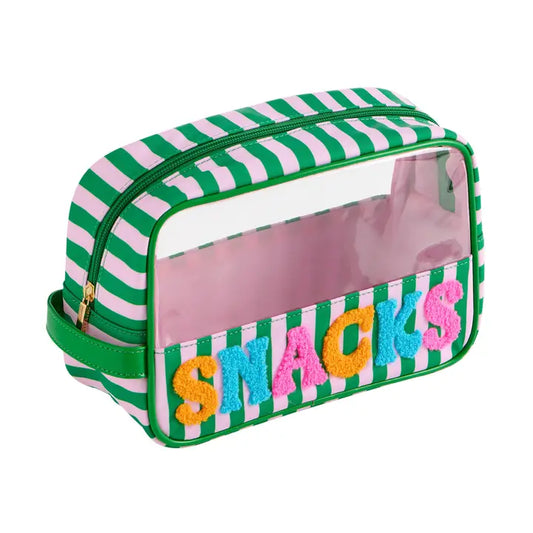 Shiraleah "Snacks" Zip Pouch, Green