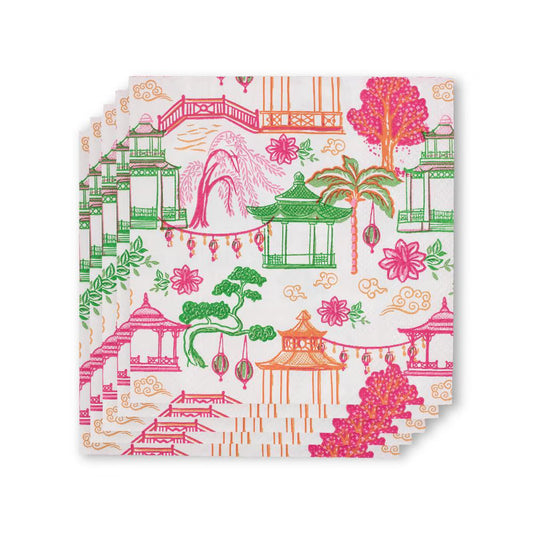 Swig Life Pagoda Paradise Cocktail Napkins