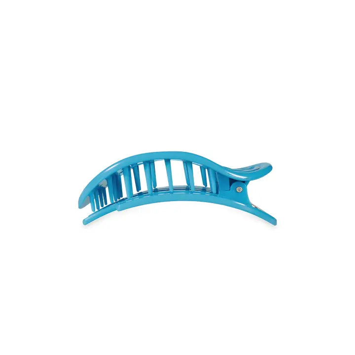Teleties Flat Round Hair Clip | Small | Miami Vice