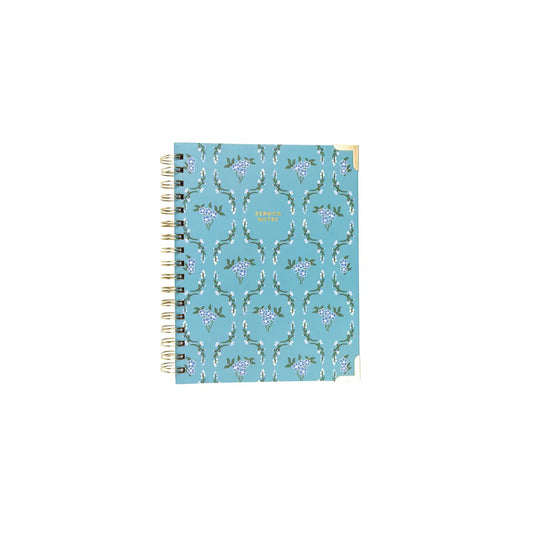 Mary Square Sermon Notes Journal | Floriette Field Teal