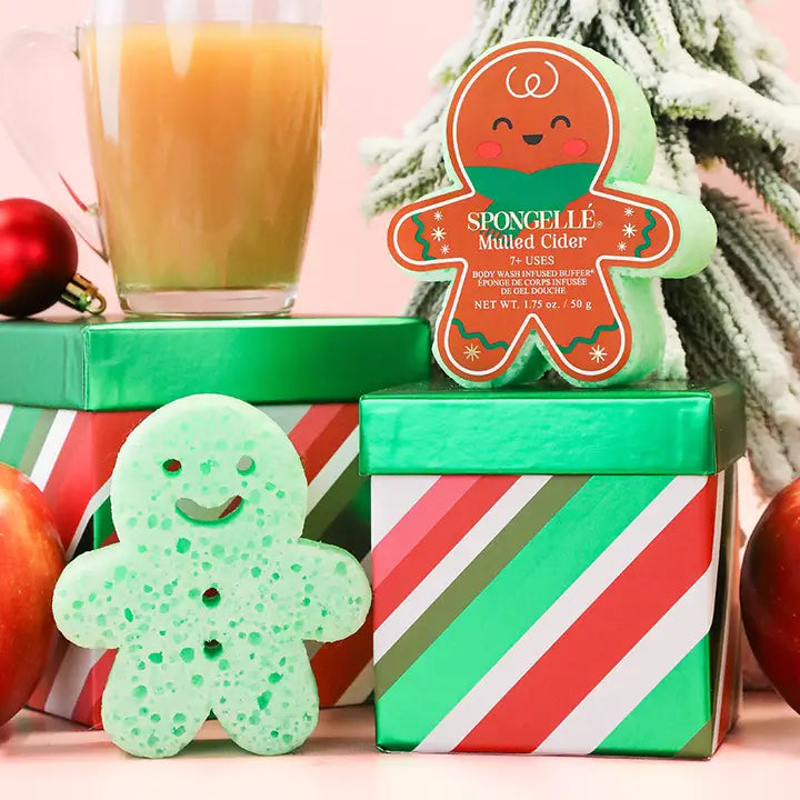 Spongelle Mulled Cider Gingerbread Holiday Buffer