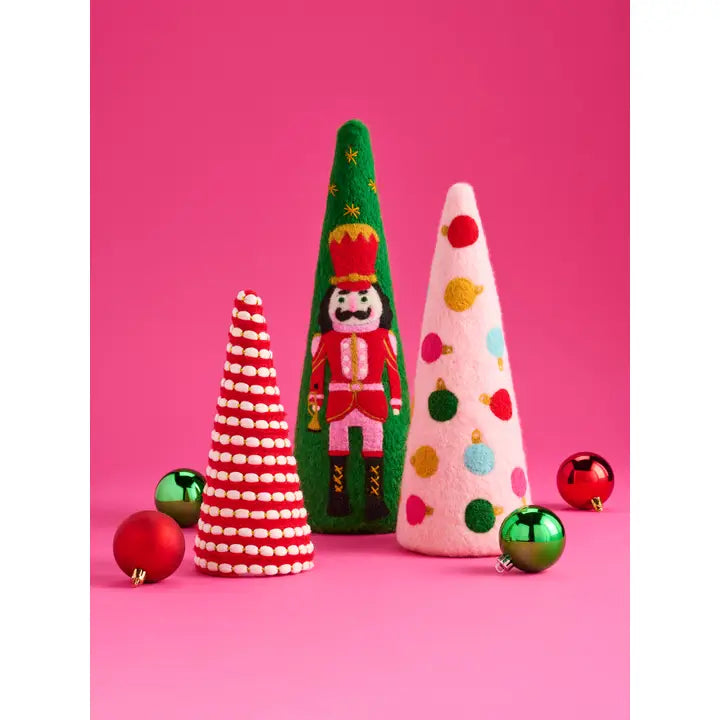 Shiraleah Nutcracker/Ornaments Decorative Trees, Multi