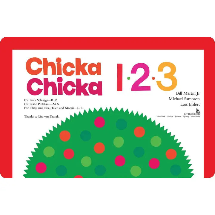 Chicka Chicka 1, 2, 3 By Bill Martin Jr.