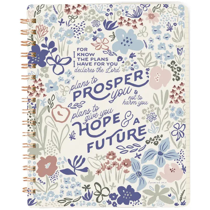 Primitives by Kathy Plans To Prosper You Spiral Notebook