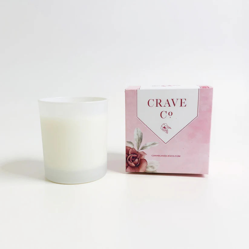 Crave Co. Pink Mimosa Boxed Candle