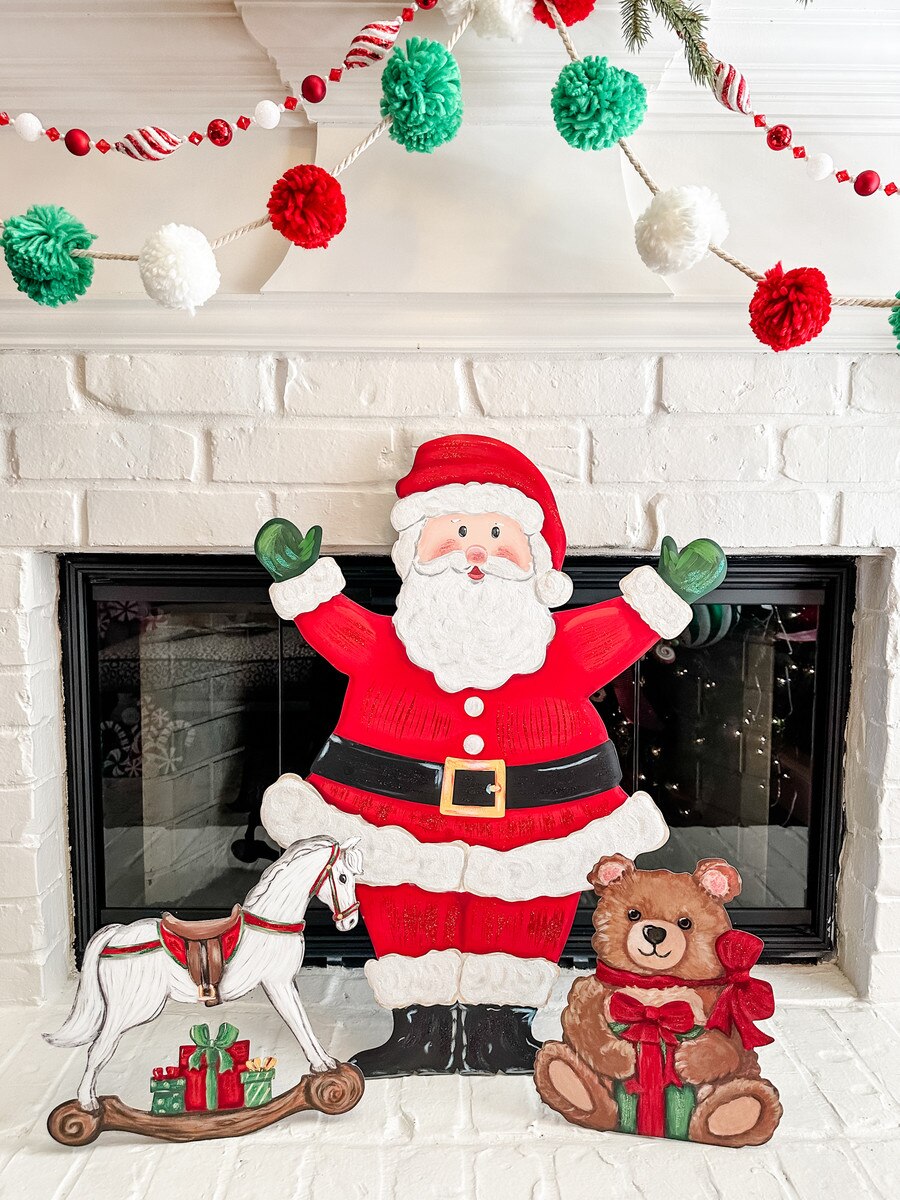 The Round Top Collection Joyful Santa