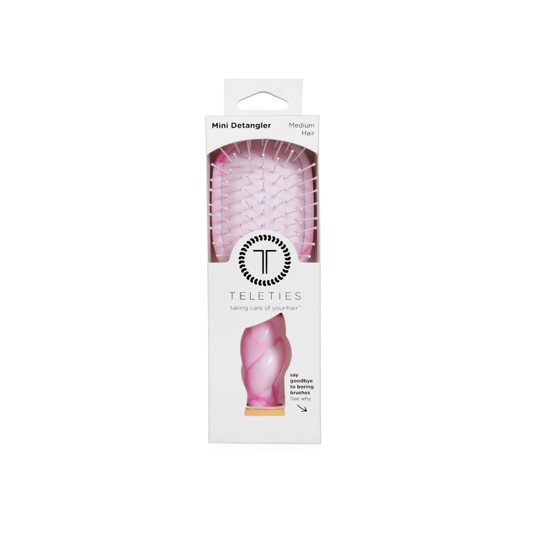 Teleties Mini Detangler Brush | Medium | Pinch Me!