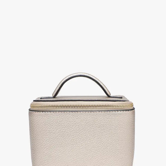 Jen & Co Angela Travel Jewelry/Cosmetic Bag-Lt Gold