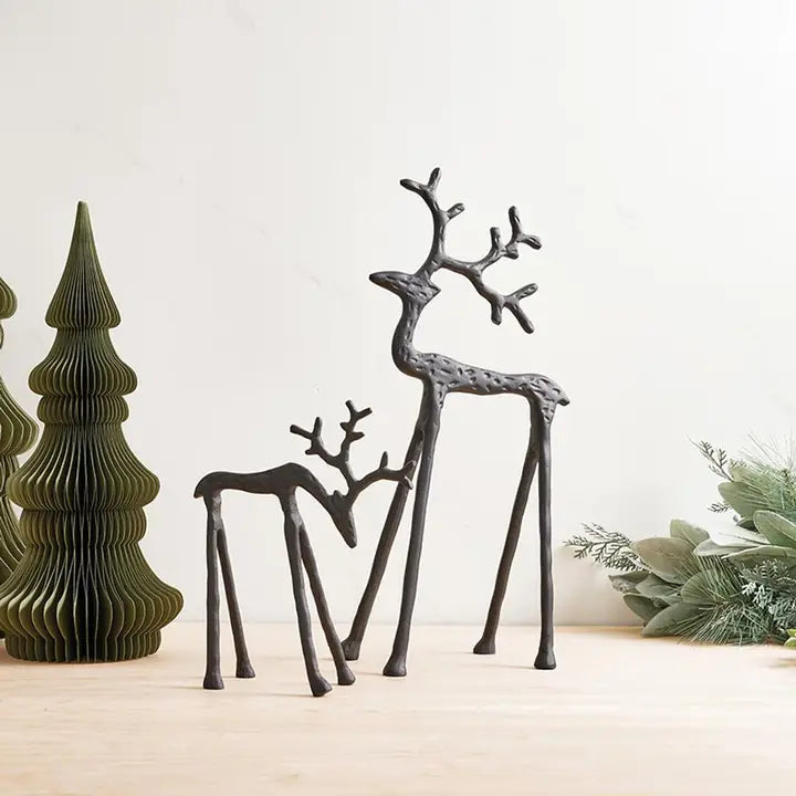 Santa Barbara Design Studio Black Iron Deers