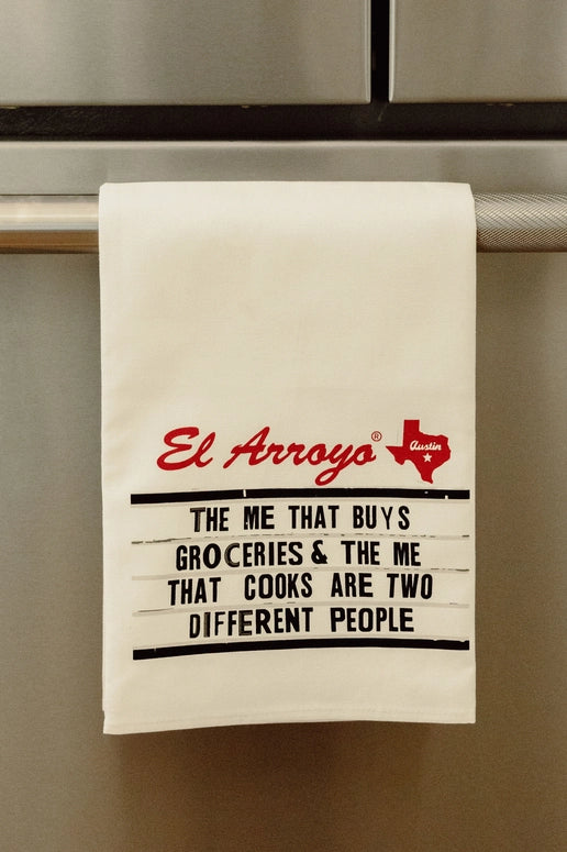 El Arroyo Tea Towel - Two Different People