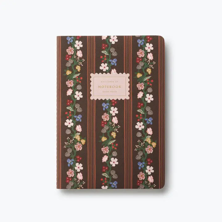 Rifle Paper Co. Assorted Set of 3 Paisley Notebooks