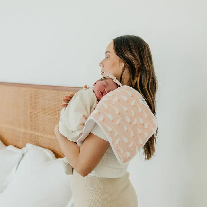 Copper Pearl Premium Burp Cloths - Goosie