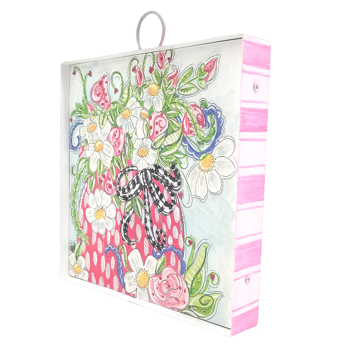 The Round Top Collection Mini Art Spring Flowers
