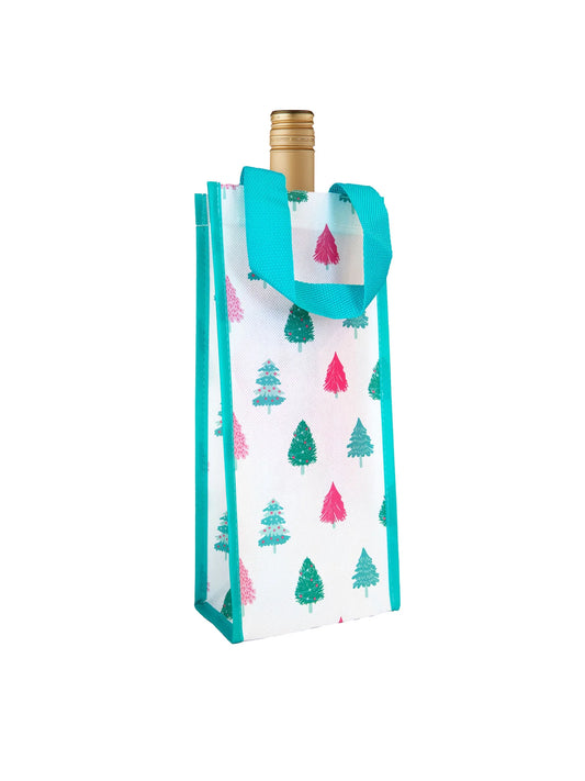 Mary Square Wine Bag | Trees