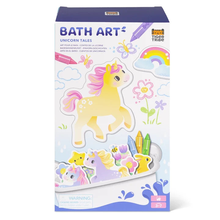 Tiger Tribe Bath Art - Unicorn Tales