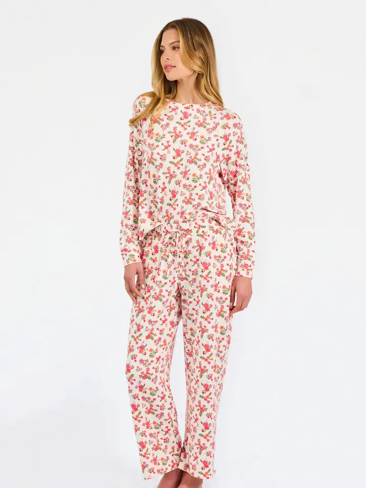 Mary Square Women's Annie Pants Set | Mistflower Berry