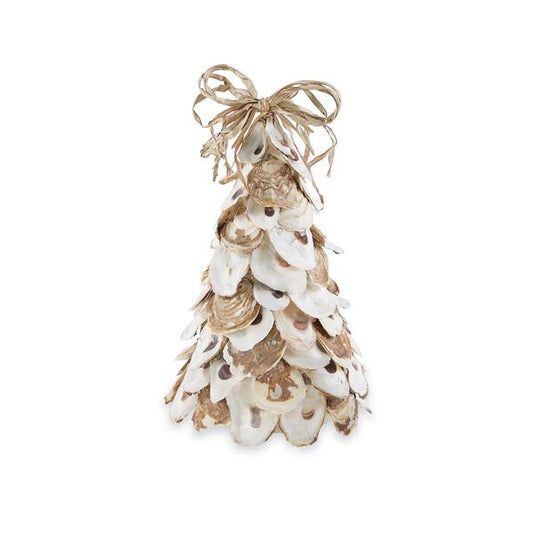 MUD PIE LARGE OYSTER SHELL TREE