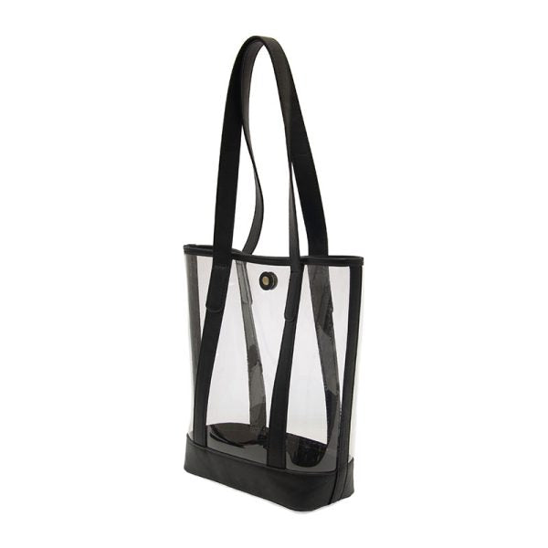 Joy Susan Elle Clear Tote-Black