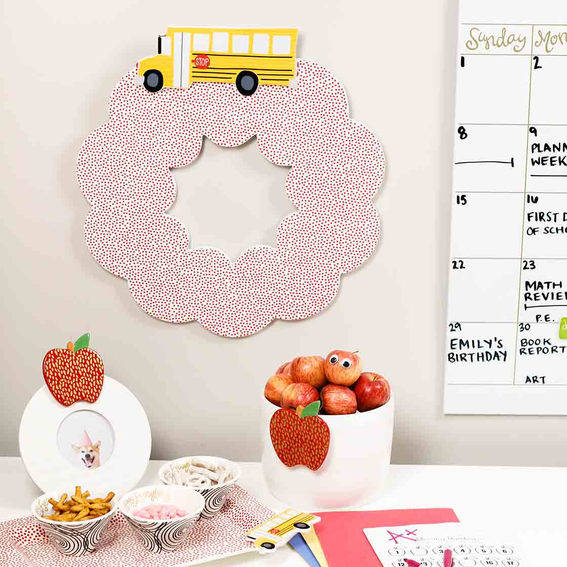 HAPPY EVERYTHING! SCHOOL BUS BIG ATTACHMENT