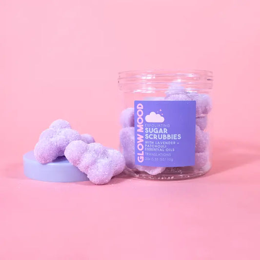 Glow Mood Night Exfoliating Sugar Scrubbies