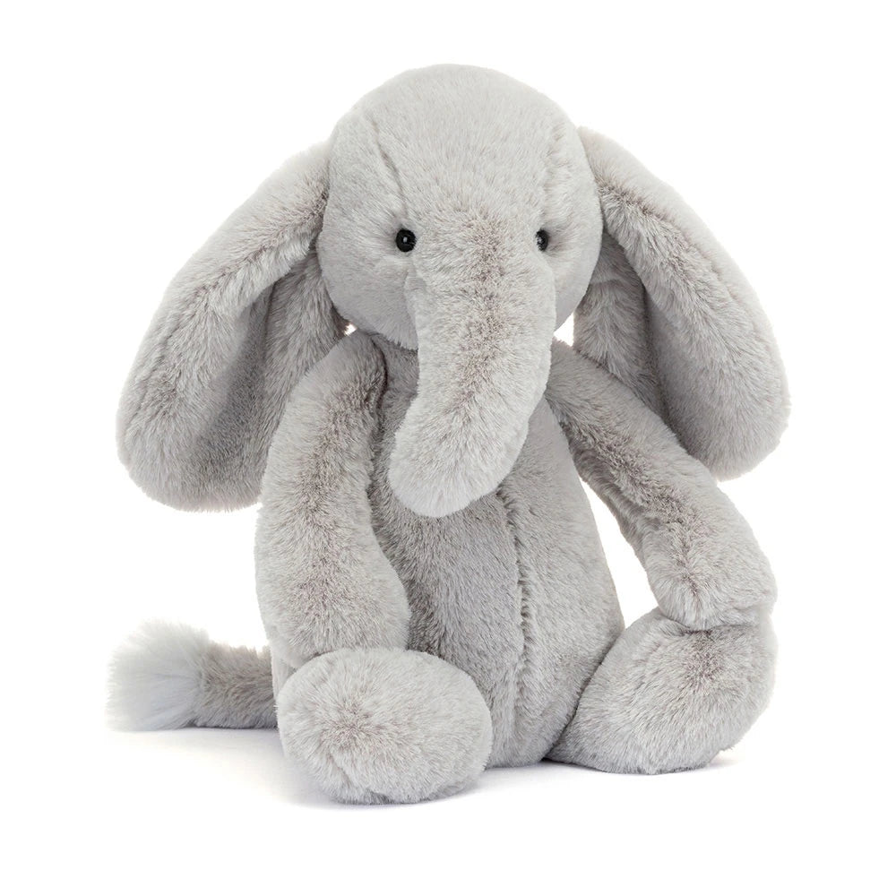 Jellycat Bashful Luxe Elephant Thuddeus-Medium