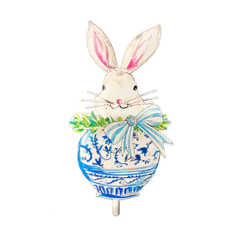 The Round Top Collection Posh Egg & Bunny Finial