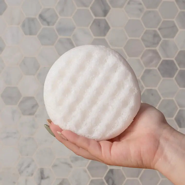 Cait + Co Wild Blossom Soap Infused Body Buffer-Creamy Coconut