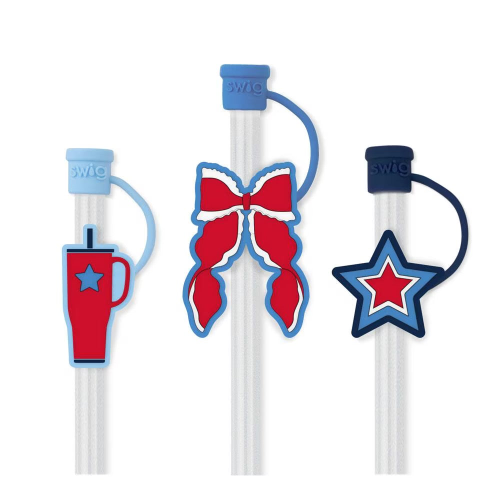 Swig Life Miss Independence Straw Topper Set