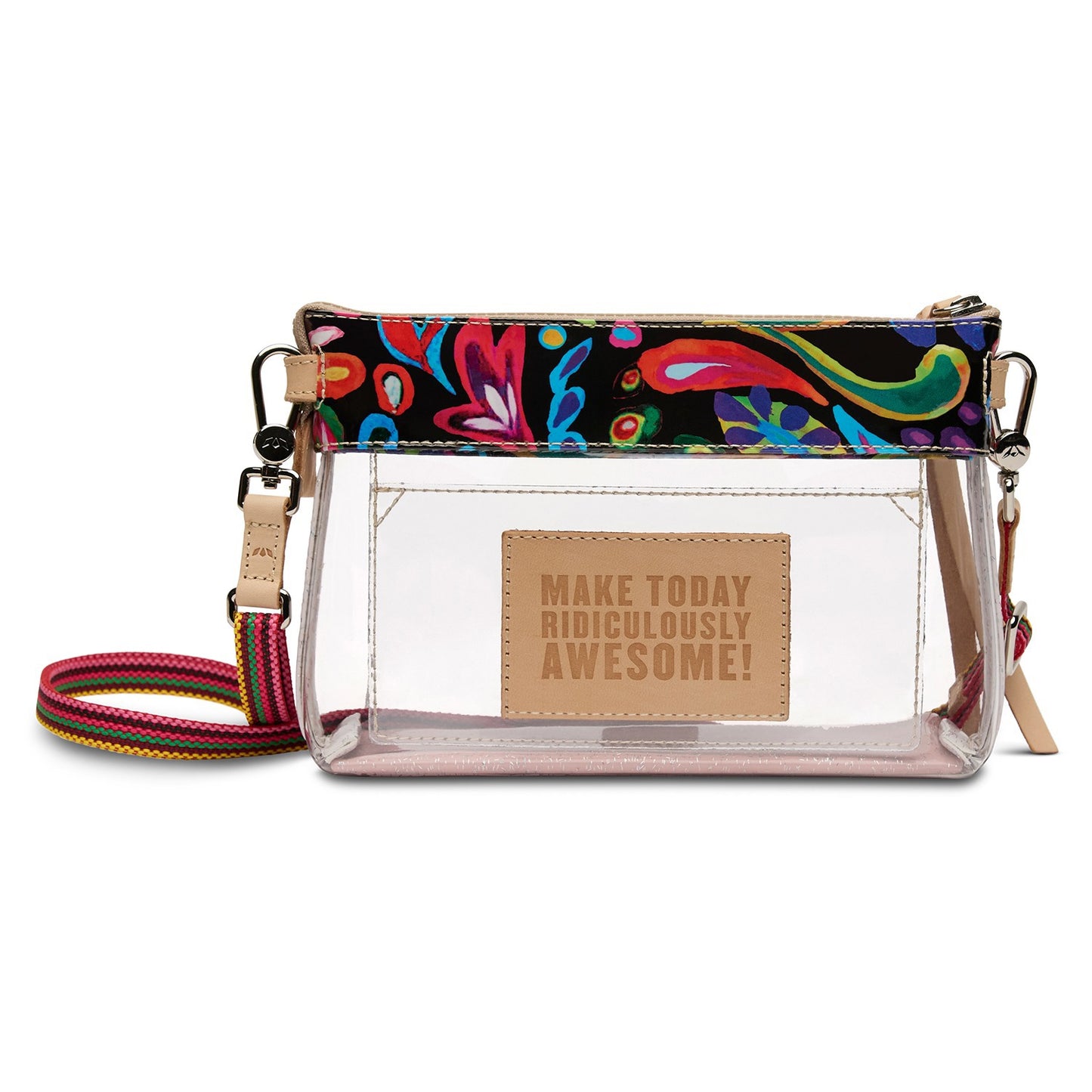 CONSUELA Midtown Crossbody, Clear Sophie