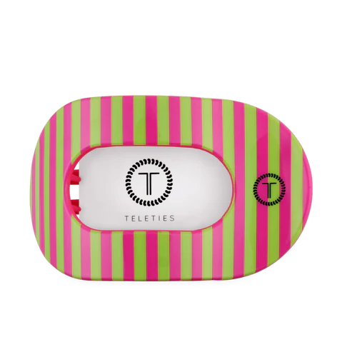 Teleties Summer Crush Large Flat Round Hair Clip