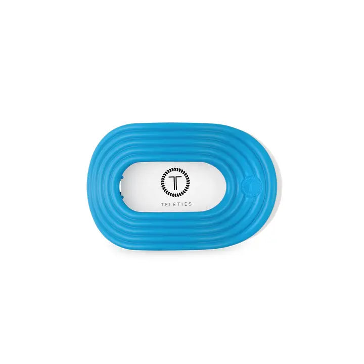 Teleties Flat Round Hair Clip | Small | Miami Vice