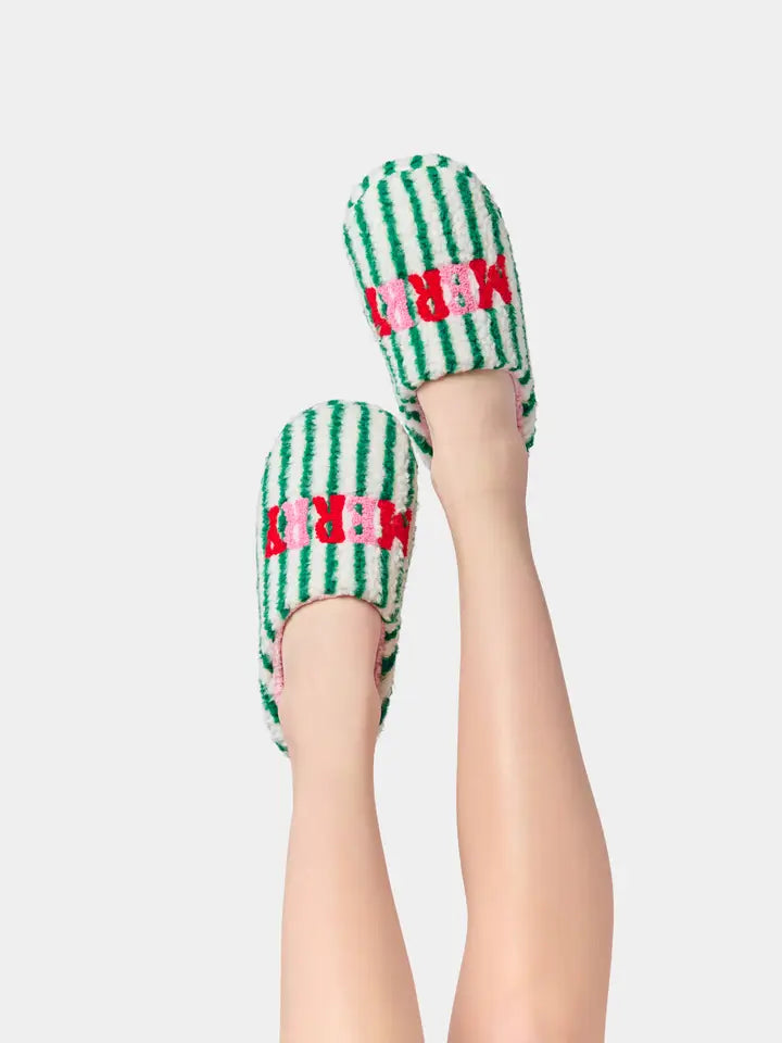 Shiraleah Merry Striped Slippers
