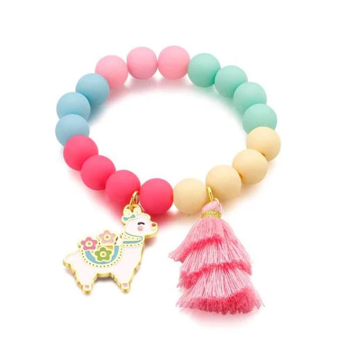 Girl Nation Glama Llama Charming Whimsy Bracelet