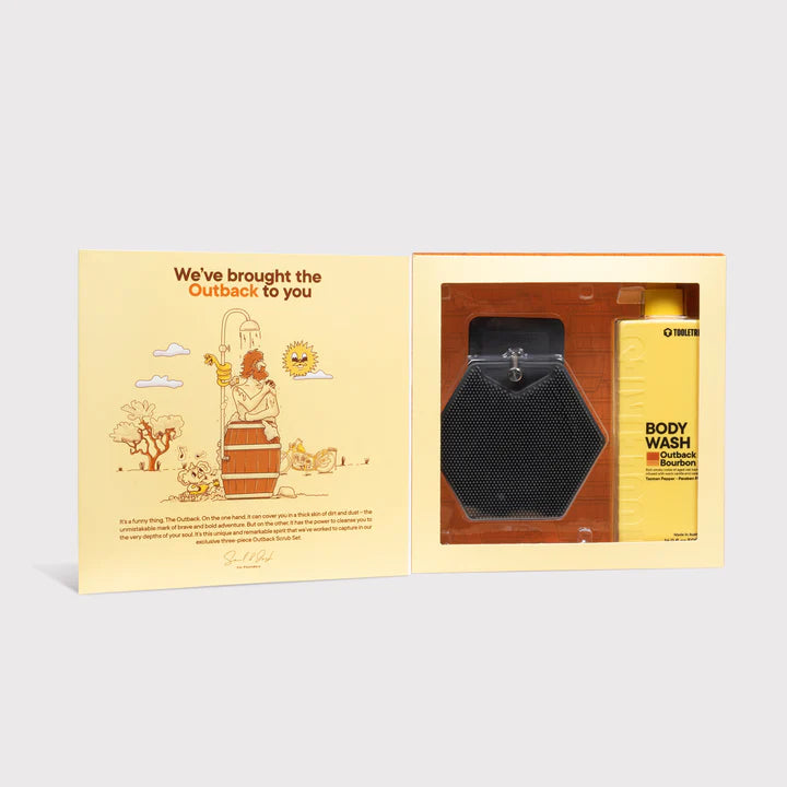 TOOLETRIES OUTBACK SCRUB SET