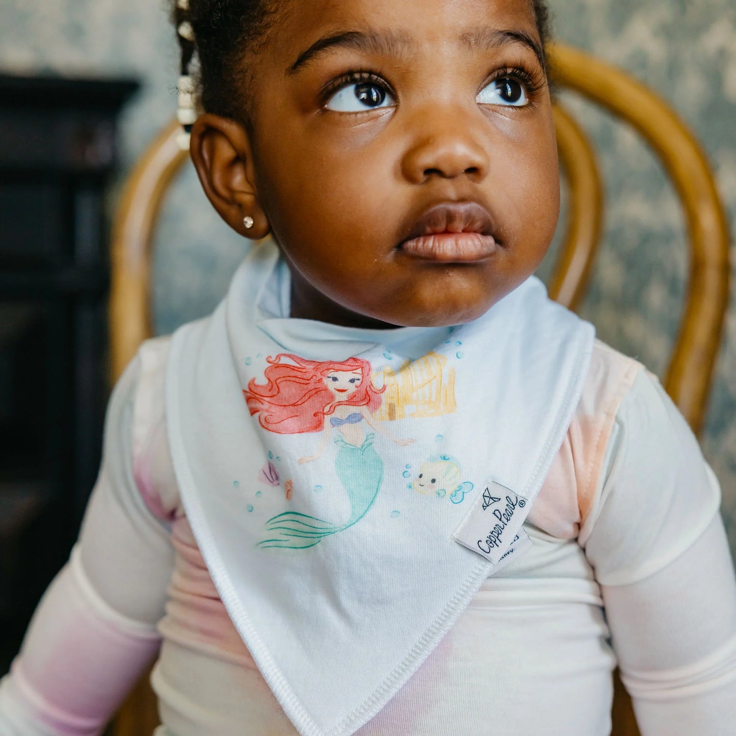 Copper Pearl Disney Princess Baby Bandana Bibs