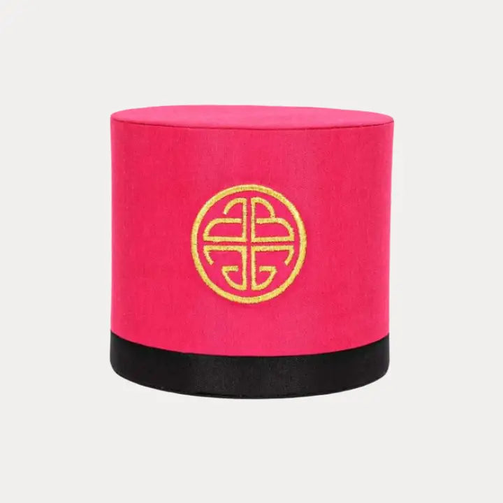 BuDhaGirl Silk Canister Box with Insert-Pink