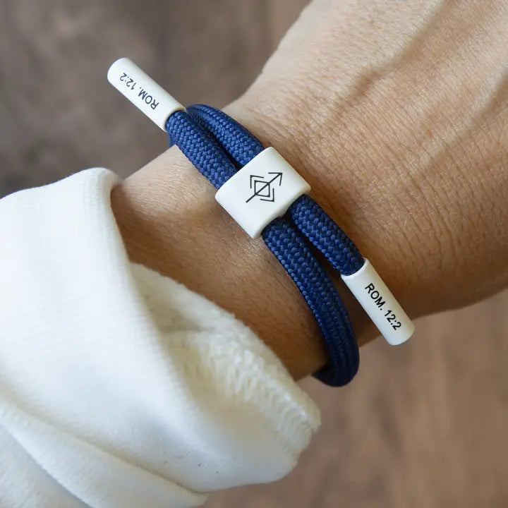 THE PRAYER I SHARE Don't Settle Christian Cord Bracelet