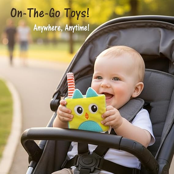 Farm Infants Toy – Chicken Soft Crinkle Books