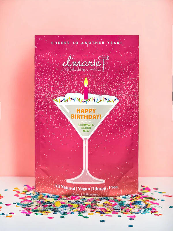 D'MARIE INC.  Happy Birthday Cocktail Slush Mix