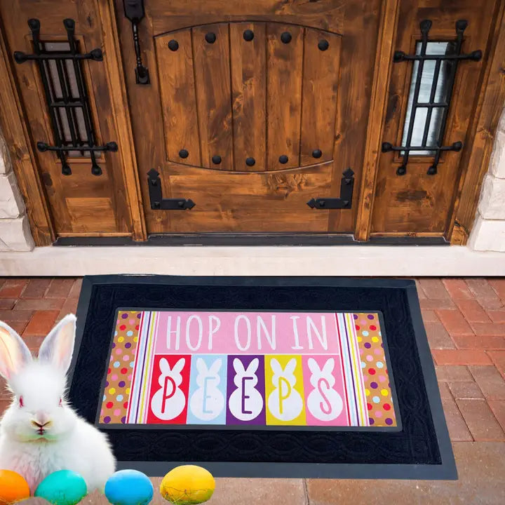 Dicksons Doormat Insert Hop in Peeps